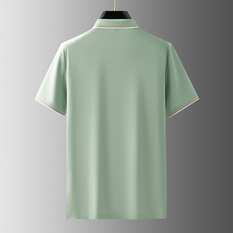 Pista Green Imported Fabric Half Sleeve T-Shirt -